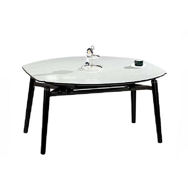 岩板微晶石餐桌现代