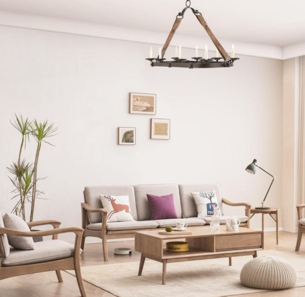 上海极简风客厅