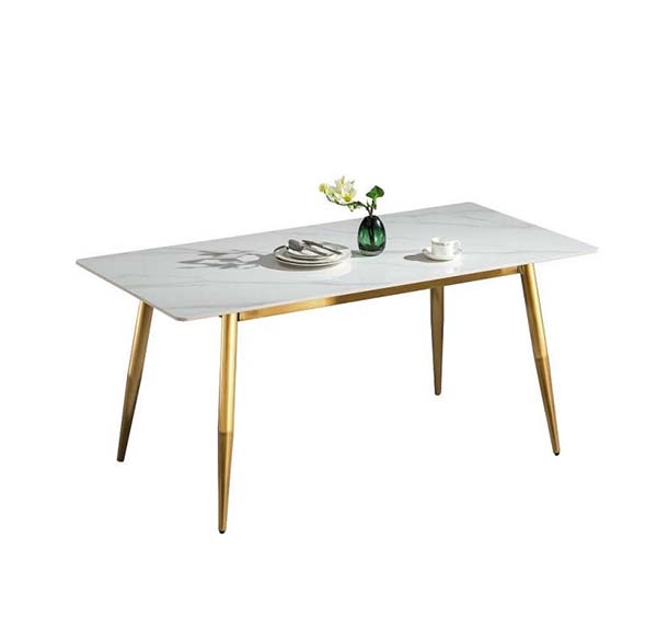 岩板微晶石餐桌长方形